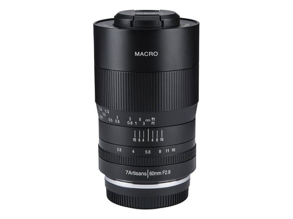 7Artisans 60mm f/2.8 APS-C, Makro, 8/7, Canon RF