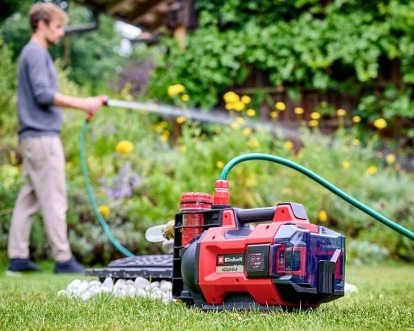Einhell AQUINNA 18/30 F LED AUTOMAATTINEN akkupumppu 3000 l/h 28 m - SOLO