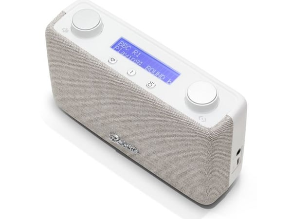 Roberts Radio Play 11, Bærbar, Analog og digital, DAB, DAB+, FM, Hvit, Rotasjon, Utvendig