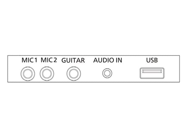 Philips TAX5000E/10, 2-vägs, 5,08 cm (2"), 20,3 cm (8"), 100 W, 20 - 20000 hz, 4 O
