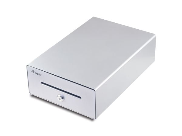 Equip 351012, Manuell og automatisk pengeskuff, Metall, Sølv, Plast, DC, 12 V