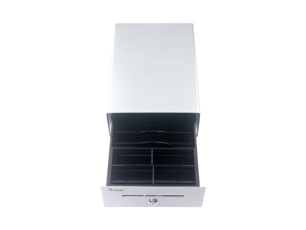 Equip 351012, Manuell og automatisk pengeskuff, Metall, Sølv, Plast, DC, 12 V