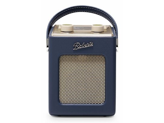 Roberts Radio Revival Mini 2, Bærbar, Analog og digital, DAB, DAB+, FM, LCD, 3,5 mm, Marineblå