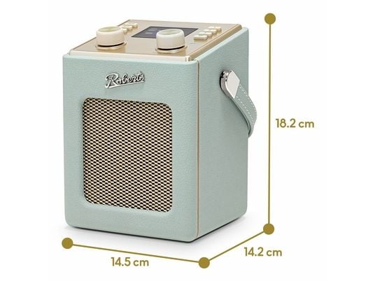 Roberts Radio Revival Mini 2 andeeggblå