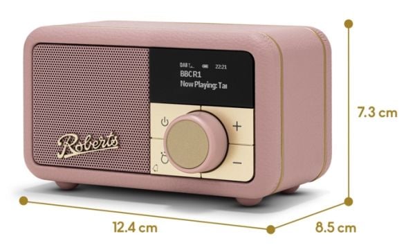 Roberts Radio Revival Petite 2 Rožinė