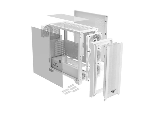 PREYON Nest Windy PC Case white