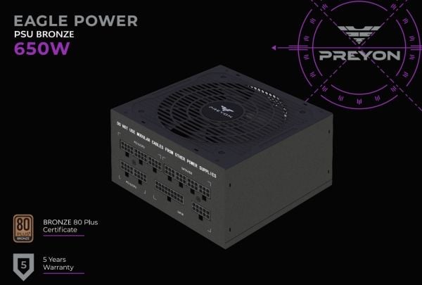 EAGLE POWER BRONZE PSU 650W
