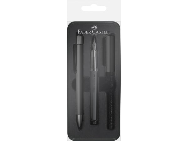 Faber-Castell Grip 2011, Rose, Patronpåfyllingssystem, Rustfritt stål, Bold, Ambidextrous, 1 stk