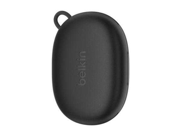Belkin SoundForm ActiveFit - True wireless-hodetelefoner med mikrofon - ørepropp - over-øret-montering - Bluetooth - svart