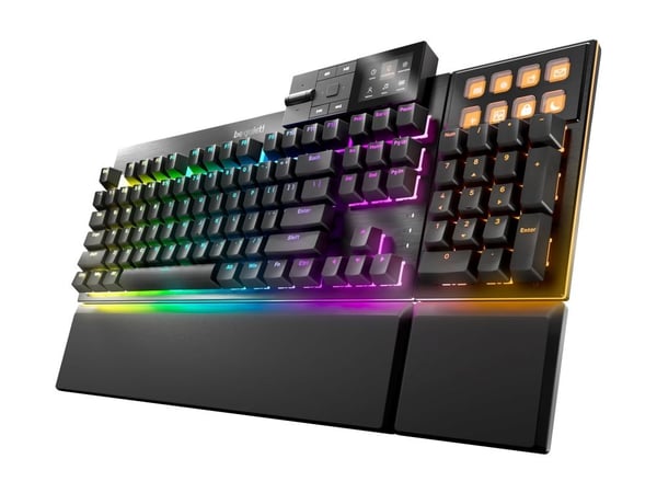 be quiet! Dark Mount Silent Linear US ANSI, Ledningsført, USB, Mekanisk, QWERTY, RGB LED, Sort