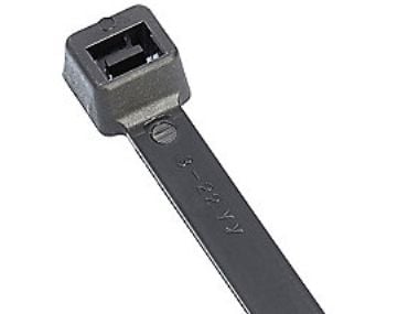Nelco kaapelinside 286x4,8 mm - Muovi, musta, 100 kpl - (100 kpl)