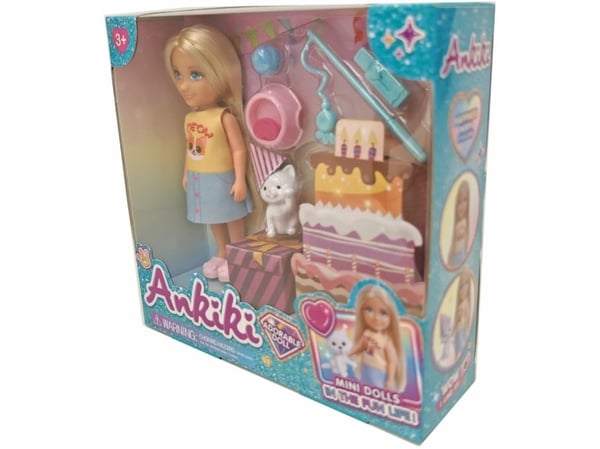 TOY DOLL AND CAT SET ZJA374620