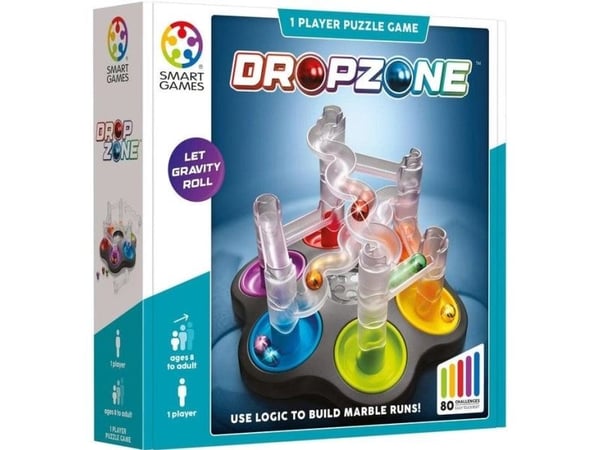 SmartGames Dropzone, lekekulebane, 8 år