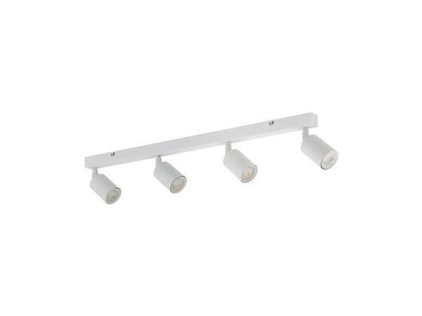 TK Lighting spotlampe TOP GU10 4x10W WH