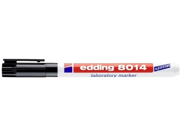 Edding 8014 permanent markør rund spiss svart 1 stk (4-8014)