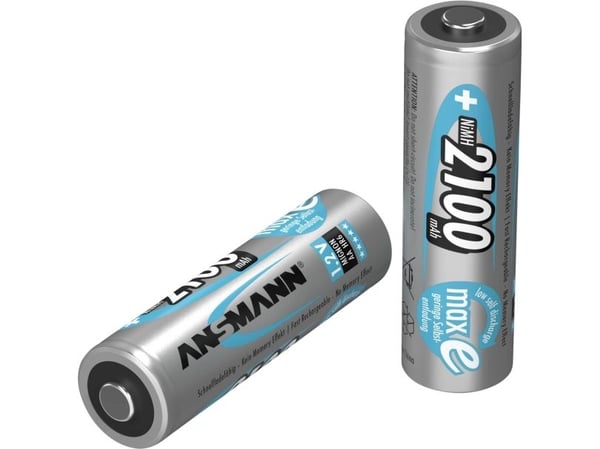 Ansmann maxE HR06 Ladattava AA-paristo NiMH 2100 mAh 1,2 V 8 kpl Ansmann maxE HR06 ladattava AA-paristo NiMH 2100 mAh 1,2 V 8 kpl
