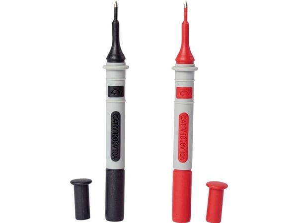 Chauvin Arnoux P01295491Z Probe Tilslutning 4 mm CAT IV 1000 V Rød, Sort 2 stk