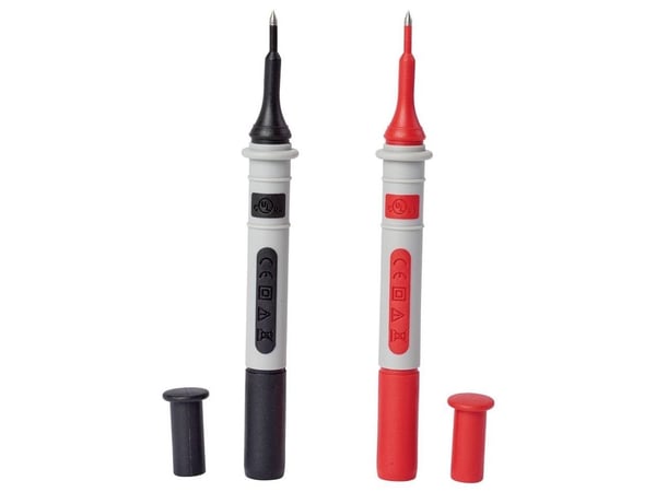 Chauvin Arnoux P01295491Z Probe Tilslutning 4 mm CAT IV 1000 V Rød, Sort 2 stk