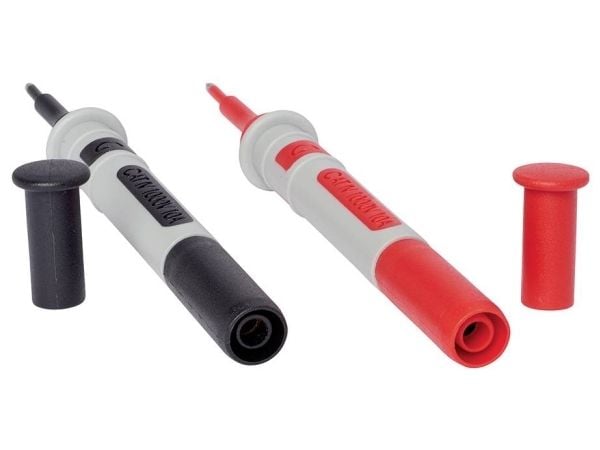 Chauvin Arnoux P01295491Z Probe Tilslutning 4 mm CAT IV 1000 V Rød, Sort 2 stk