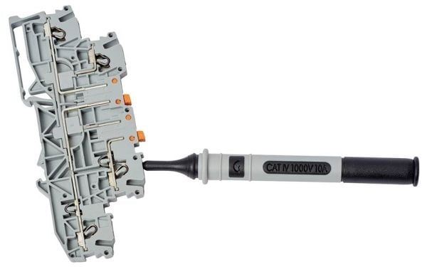 Chauvin Arnoux P01295491Z Probe Tilslutning 4 mm CAT IV 1000 V Rød, Sort 2 stk