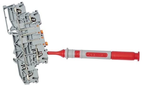 Chauvin Arnoux P01295491Z Probe Tilslutning 4 mm CAT IV 1000 V Rød, Sort 2 stk