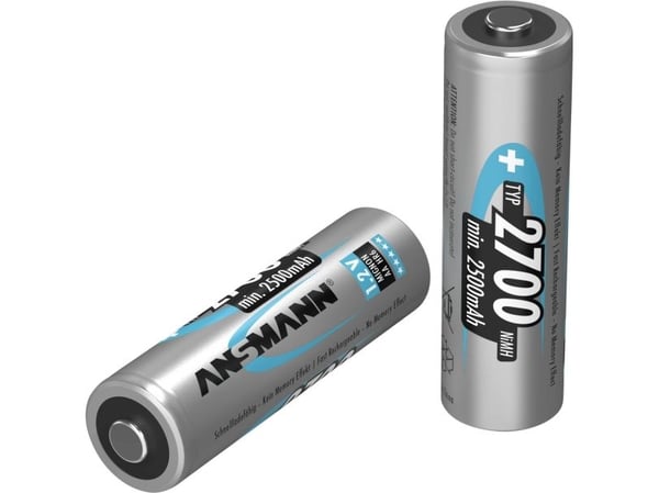 Ansmann 4+2 HR06 Ladattava AA-paristo NiMH 2700 mAh 1,2 V 6 kpl 6 kpl
