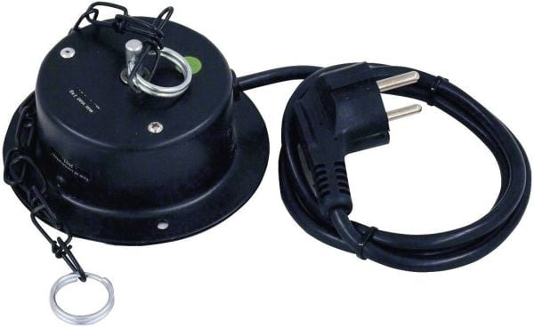 Eurolite MD-1015 Pyörivä moottori pistokkeella, Sort, 230 V, 50 Hz, 300 g, 113 x 133 x 58 mm
