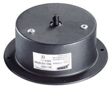 Eurolite MD-1015 Pyörivä moottori pistokkeella, Sort, 230 V, 50 Hz, 300 g, 113 x 133 x 58 mm