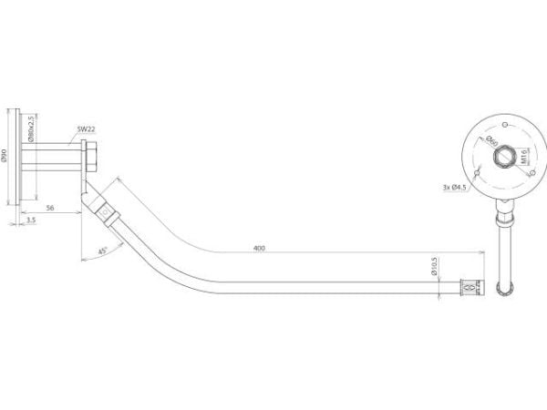 DEHN 478027 Rør-holdere 1 stk