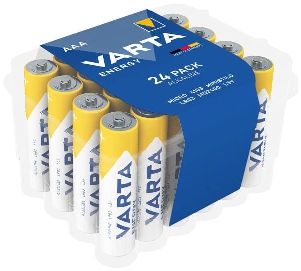 Varta Energy 4103 - Batteri 24 x AAA - Alkalisk