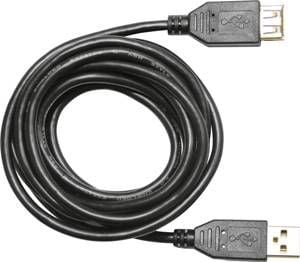 Eltako USB-kaapeli USB-A naarasliitin, USB-A urosliitin 2,00 m Musta 30000020