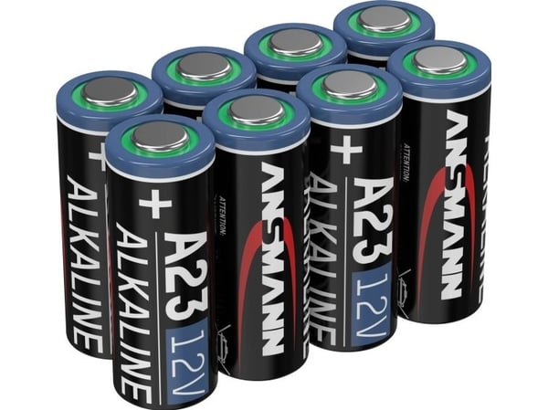 Ansmann A23 Erikoisparistot 23 A alkali-mangaani 12 V 8 kpl