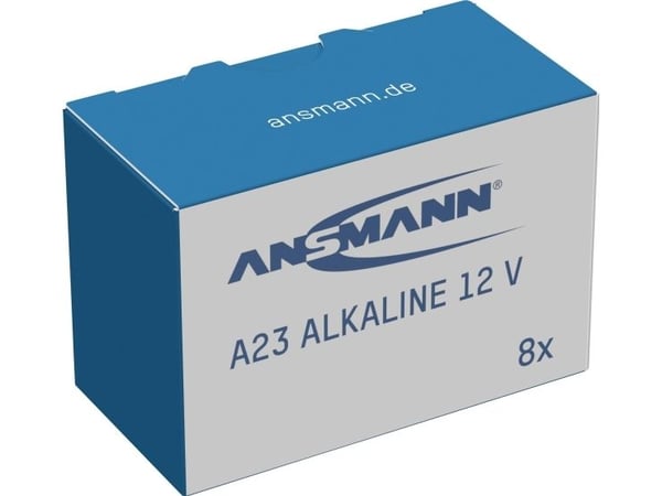 Ansmann A23 Erikoisparistot 23 A alkali-mangaani 12 V 8 kpl