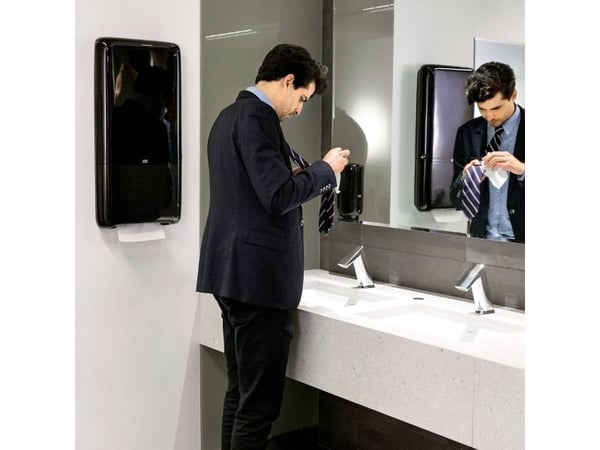 Dispenser Tork H5 PeakServe® Continuous™ svart - for håndklær