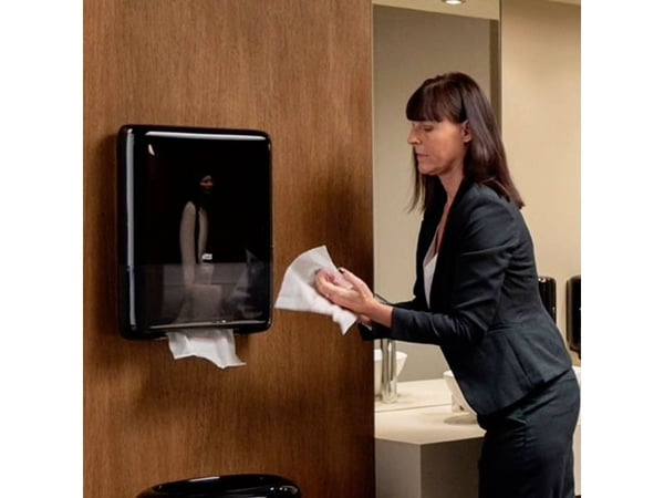 Dispenser Tork H5 Mini PeakServe® Continuous™ sort - til håndklædeark