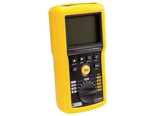 Chauvin Arnoux C.A 6524 Isolationsmåler 50 V, 100 V, 250 V, 500 V, 1000 V 200 GΩ