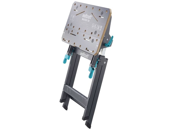Wolfcraft 6871000 Arbejdsbord 13.2 kg Sort, Sølv