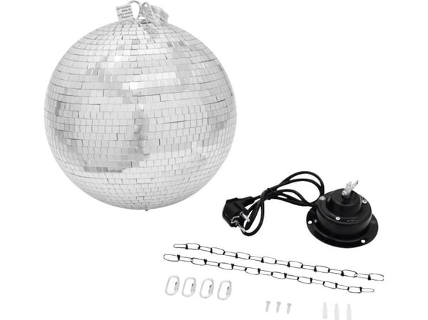 Eurolite LED-diskopallosetti moottorilla, LED-valaistuksella 30 cm (20000562)