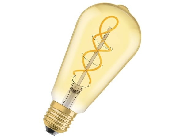 Osram hehkulamppu Led Edison 4W E27 820 300Lm Fil