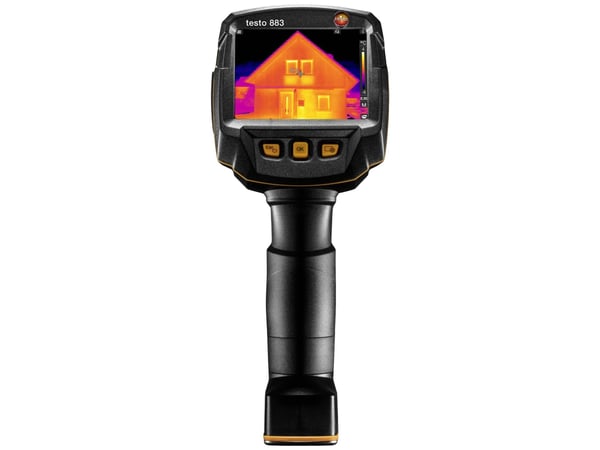 testo 883-2 Lämpökamera -30 - 650 °C 27 Hz WiFi, kosketusnäyttö (0560 8836)