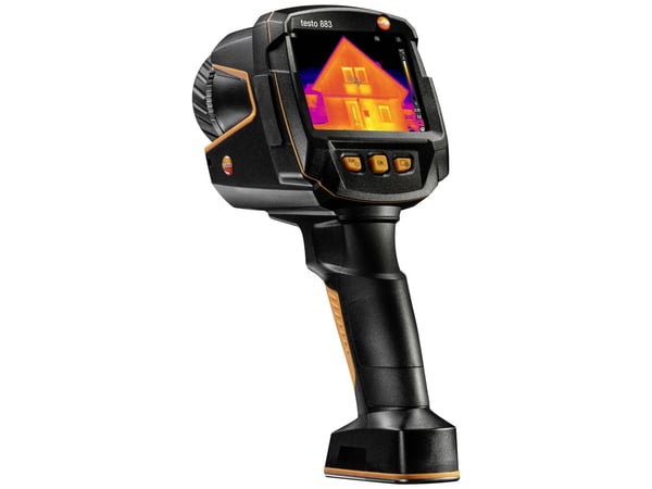 testo 883-2 Lämpökamera -30 - 650 °C 27 Hz WiFi, kosketusnäyttö (0560 8836)