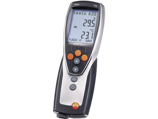 testo 635-2 Kosteusmittari (hygrometri) 0 % rH 100 % rH Tiedonkeruutoiminnot