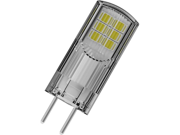 OSRAM PIN - LED-lyspære - form: T14 - klar finish - GY6.35 - 2.6 W (ekvivalent 30 W) - klasse F - varmt hvitt lys - 2700 K