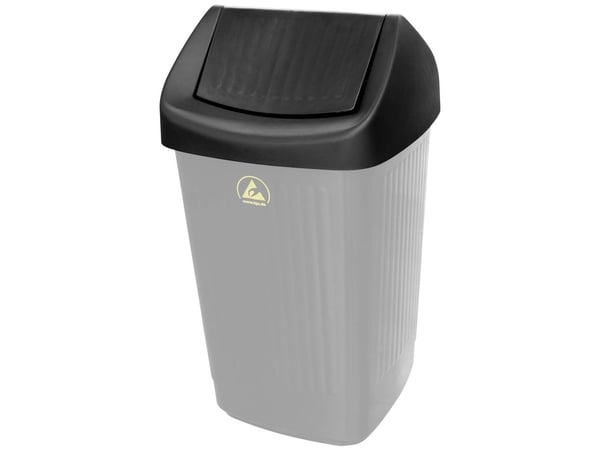 BJZ A-6981 ESD Swing Cover (B x H x D) 365 x 174 x 365 mm Plast Svart 1 st