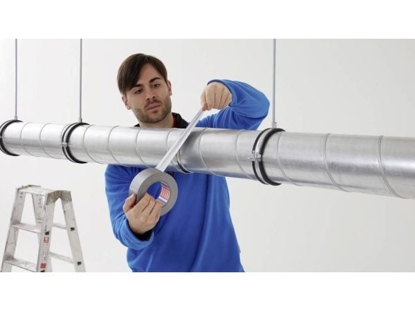 tesa 04610-00004-00-00 Tekstiltape tesa® Professional Sort (L x B) 50 m x 50 mm 1 kpl 1 kpl