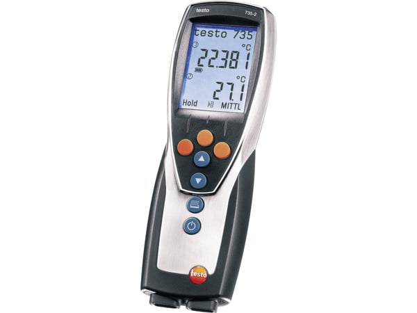 testo 735-2 Temperatur-måleudstyr -200 - +1370 °C Anturityyppi K, Pt100