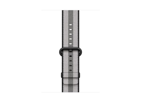 Apple Vevd nylonrem i svart (stripete) for 42 mm etui (MQVR2ZM/A)