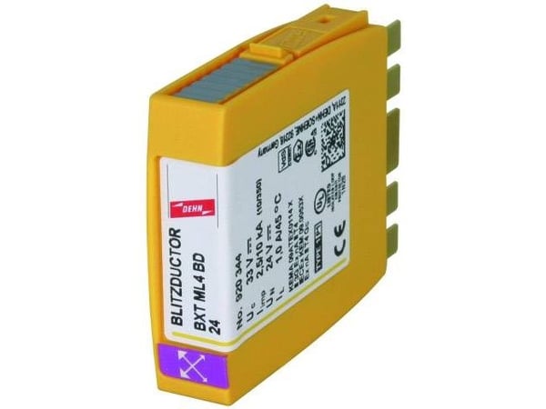 DEHN 920344 920344 BLITZDUCTOR XT BXT ML4 BD 24 Kombinationsavledare Överspänningsskydd för: fördelningsskåp 20 kA 1 st