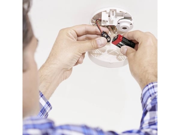 Ansmann savunilmaisimen paristo 9 V lohkoparisto alkali-mangaani 9 V 6 kpl 6 kpl