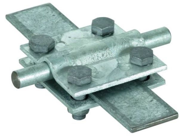 Dehn + Soehne poikkikappale St/tZn f.Rd 8-10/Fl 30mm 318 201 (318201)